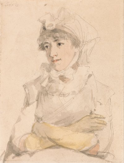 Woman with Folded Arms by Unbekannt Unbekannt